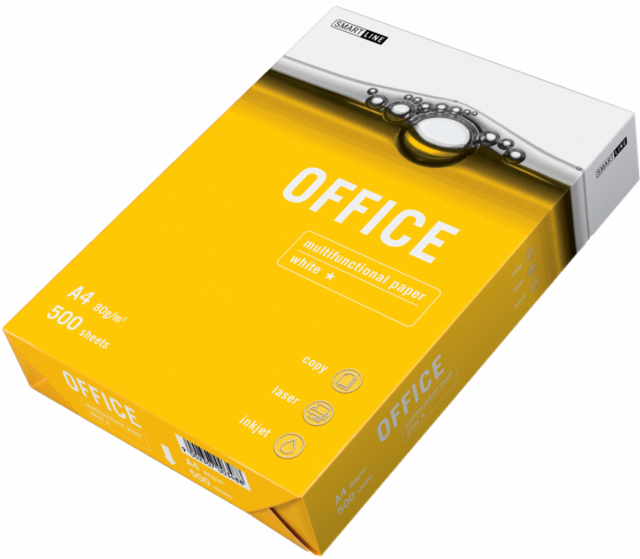 Папір для друку SMART LINE Office A4, 80 г/м2, 500 арк., білий